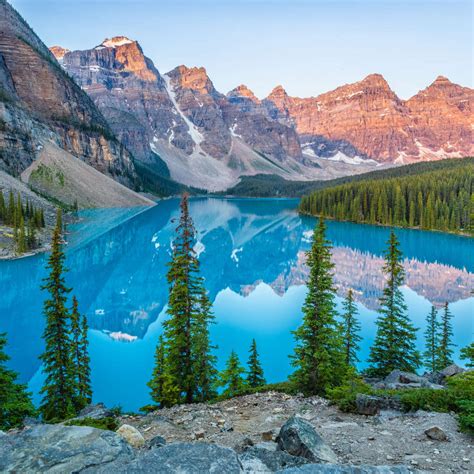 Moraine Lake In Alberta Wall Art | Photography