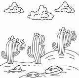 Desert Coloring Page Vector Art Icons And Graphics For Free Download sketch template