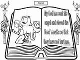 Daniel And The Lions Den Preschool Coloring Page Pages sketch template
