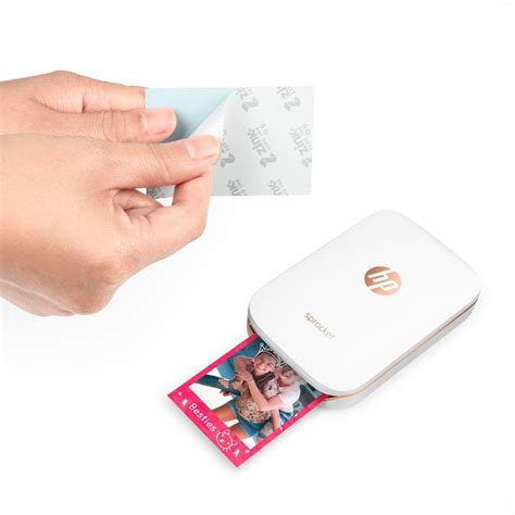 HP Sprocket Portable Photo Printer, print social media photos on 2x3 ...