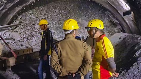 Uttarkashi tunnel collapse: All eight trapped UP workers safe