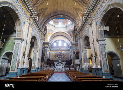 Interior of the Oristano cathedral, Oristano, Sardinia, Italy, Europe ...