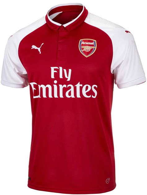 Puma Arsenal Home Jersey - 2017/18 Arsenal Soccer Jerseys