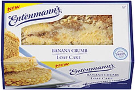 Entenmann's Loaf Banana Crumb Cake - 14 oz, Nutrition Information | Innit