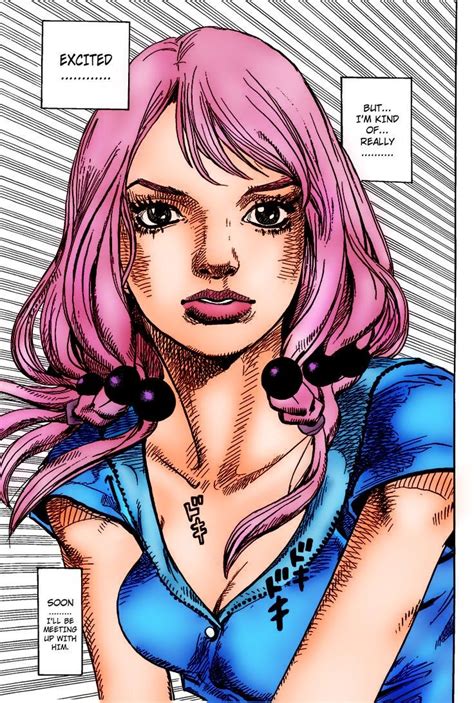 Manga panel colored of Yasuho Hirose from Jojo's Bizarre Adventure Jojolion. Re Animator, Jojo ...