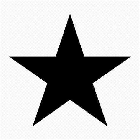 Star Favorite Black Icon Symbol FREE PNG | Citypng