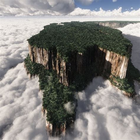 Tabletop Mountains or Tepuis of Venezuela | Amusing Planet