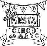 Mexican Fiesta Coloring Pages Sketch Page sketch template