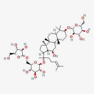 Notoginsenoside Fe | C47H80O17 | CID 90657714 - PubChem