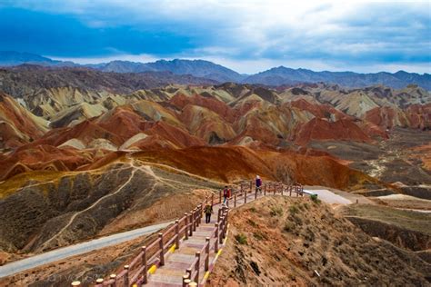 The Zhangye Danxia "Rainbow" Mountains of China - Brendan van Son ...