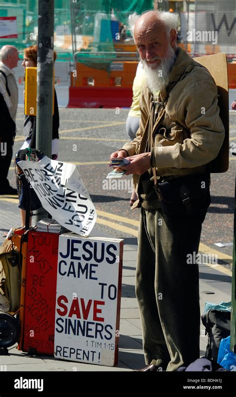 Street preacher hi-res stock photography and images - Alamy