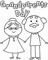 Printable Grandparents Day coloring Pages sketch template