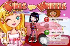 Girls Go Wheels Games2Girls, Barbie games, nostalgia, Y2K, early 2000s, 00s, aesthetic, barbie ...