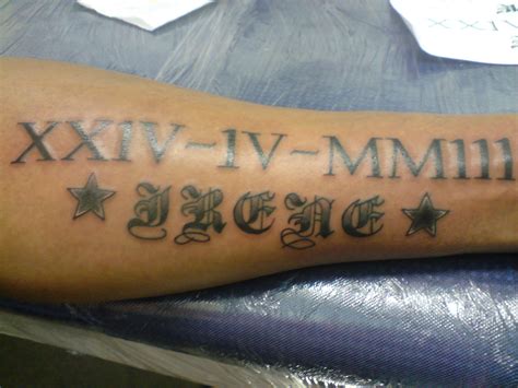 Roman Numeral Tattoos Designs, Ideas and Meaning | Tattoos For You