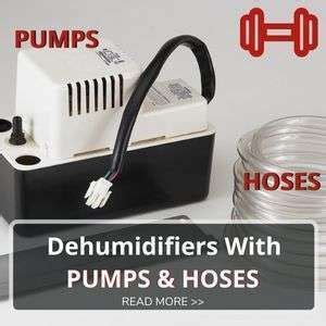 Dehumidifiers With Pump And Hose - Dehumidifier Depot