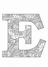Letter E Coloring Page  Themporst sketch template