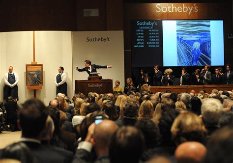 ‘The Scream’ Sells for Nearly $120 Million at Sotheby’s Auction - The New York Times