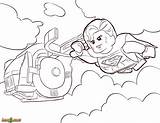 Free Superman Lego Coloring Pages Download  sketch template