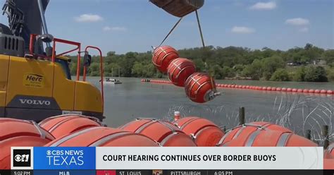 Texas defends border buoys at hearing over Justice Department lawsuit ...