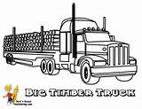 Coloring Truck Big Timber Rig At YesColoring In 2022  coloring sketch template