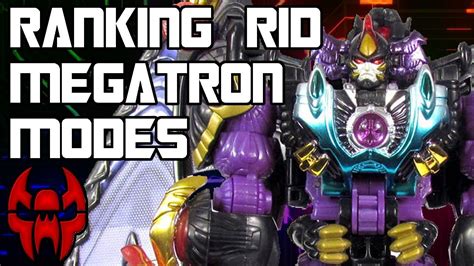 Ranking Every Alt Mode of RID '01 Megatron - YouTube