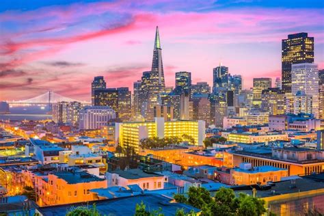 Premium Photo | San Francisco California USA Skyline