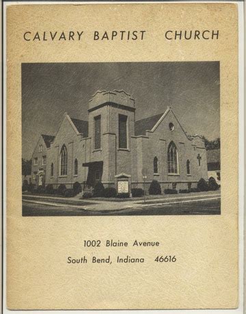 calvary_baptist_church_south_bend : Calvary Baptist Church : Free Download, Borrow, and ...