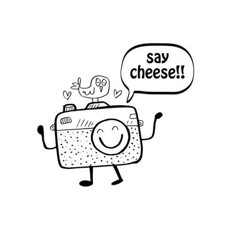 Say Cheese Face Illustrations, Royalty-Free Vector Graphics & Clip Art - iStock