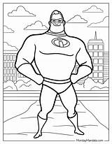 20 Incredibles Coloring Pages Free PDF Printables sketch template