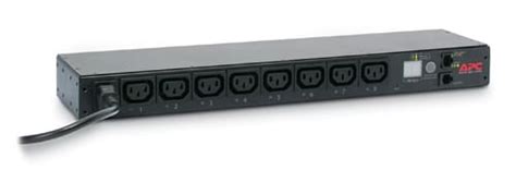 APC Rack PDU, Switched, 1U, 12A/208V, 10A/230V, (8)C13 - AP7920B - Ecl-ips