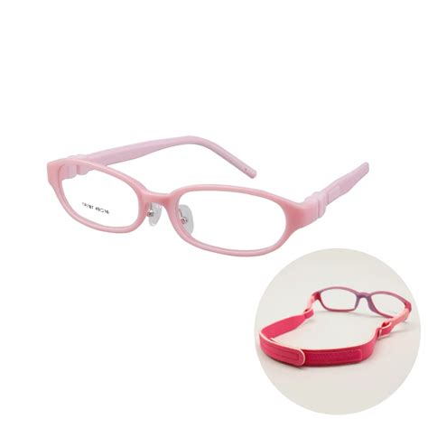 Kids Eyeglasses Bendable Plano Lenses Size 49mm Children Eyewear Silicone TR90 Teens Glasses ...