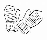Mittens To Print Coloring Page  Free Printable Pages For Kids sketch template
