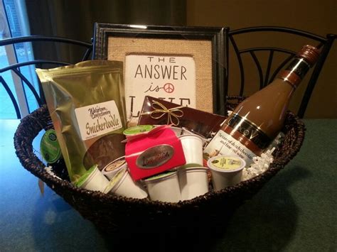 Coffee, wine and chocolate gift basket | Chocolate gifts basket, Coffee gift baskets, Gift baskets