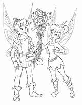 Coloring Pages Disney Fairies sketch template