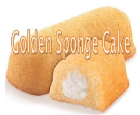 Golden Sponge Cake