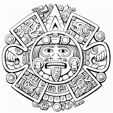 quintosol - Buscar con Google | Símbolos aztecas, Mayas y aztecas ...