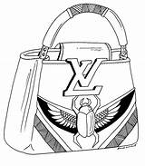 Handbag Coloring Pages  Home sketch template