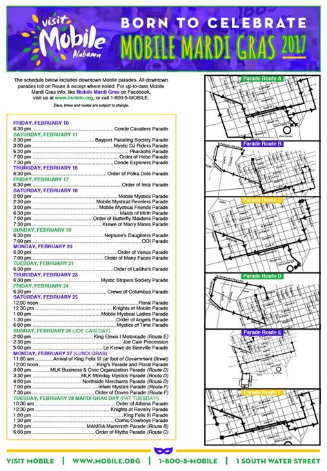 Parade Schedule 2024 Mobile Al - Natka Vitoria