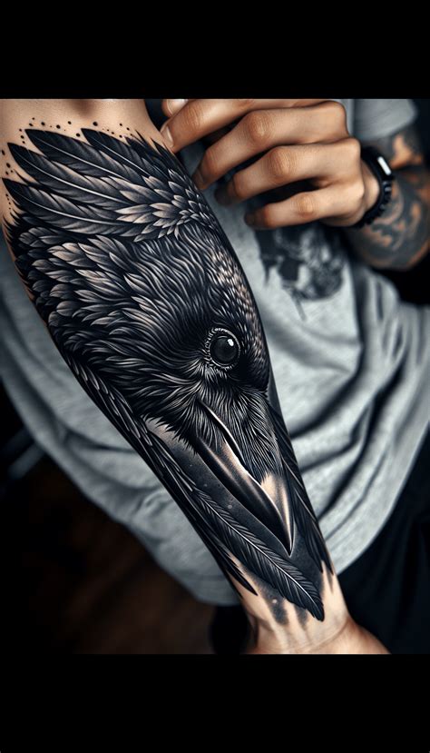 The Symbolism of Raven Tattoos: Meaning and Placement - Tattoo Crafter