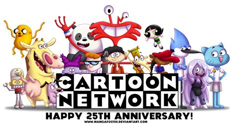 Cartoon Network 25th Anniversary by MangaFox156 on DeviantArt