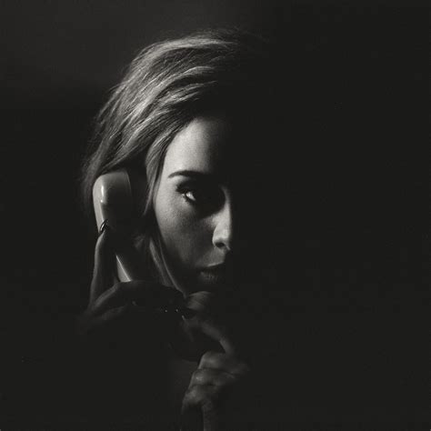 Adele Hello Black and White Poster | Uncle Poster