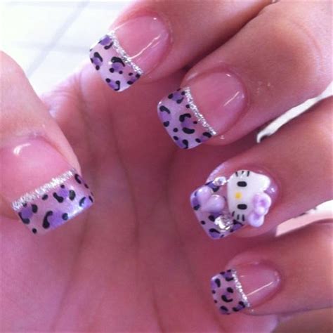 Hello Kitty Nail Art Designs ~ Violet Fashion Art