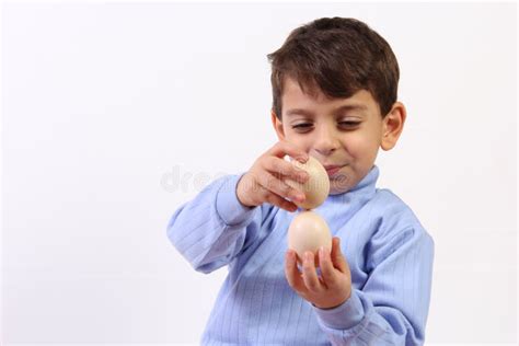 Boy and egg stock photo. Image of chiken, child, eating - 35110340