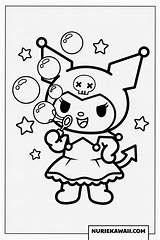 クロミちゃん 塗り絵 子供�� sketch template