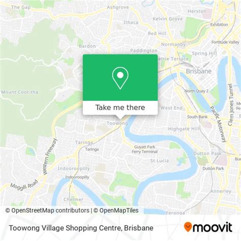 How to get to Toowong Village Shopping Centre by bus or train?