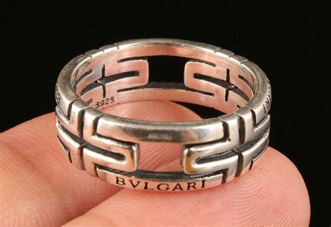 Bvlgari .925 Silver Ring - Artifacts World