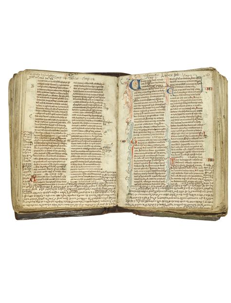 BIBLE, with Prologues, in Latin, DECORATED MANUSCRIPT ON VELLUM ...