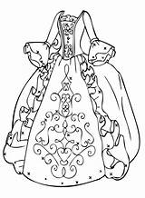 Dress Printable Coloring Page  Free Pages sketch template