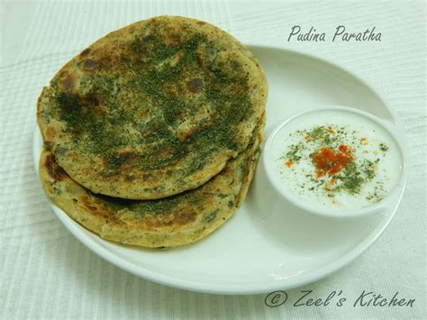 Pudina Paratha ( Mint Paratha ) Recipe | Zeel's Kitchen