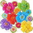 Amazon.com: Large Colorful Tissue Paper Flowers 20" Giant Fiesta Paper ...